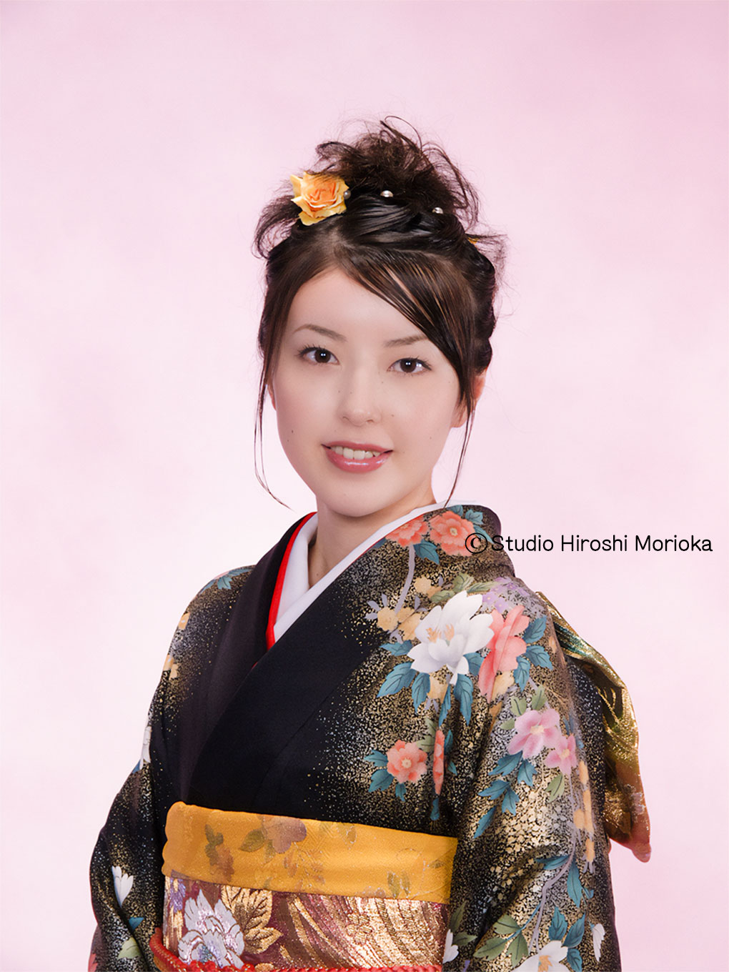 成人式記念写真
